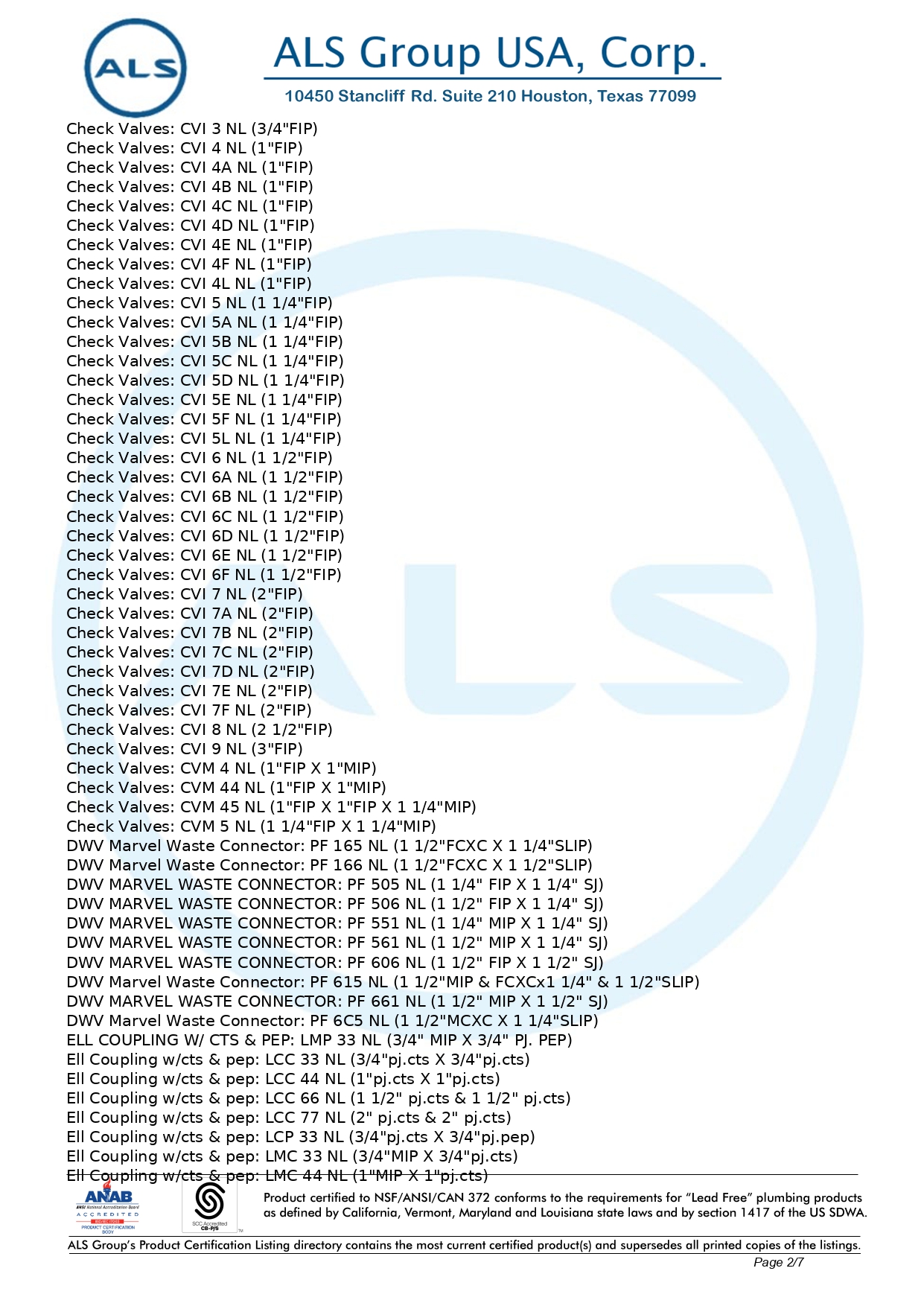 NSF_ANSI_CAN - 2